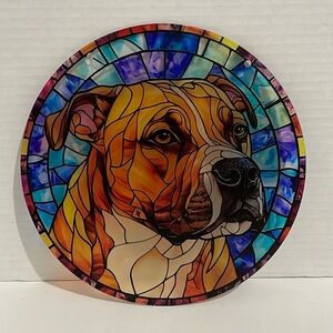 Suncatcher Acrylic Dog Decorative Home Decor Gift 7.5”